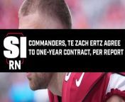 Commanders, TE Zach Ertz Agree to One-Year Contract, per Report from artis te