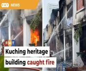 No casualties were reported and the cause of the blaze is under investigatio&#60;br/&#62;&#60;br/&#62;Read More: https://www.freemalaysiatoday.com/category/nation/2024/03/08/2-shops-razed-3-damaged-in-kuching-heritage-building-fire/&#60;br/&#62;&#60;br/&#62;Free Malaysia Today is an independent, bi-lingual news portal with a focus on Malaysian current affairs.&#60;br/&#62;&#60;br/&#62;Subscribe to our channel - http://bit.ly/2Qo08ry&#60;br/&#62;------------------------------------------------------------------------------------------------------------------------------------------------------&#60;br/&#62;Check us out at https://www.freemalaysiatoday.com&#60;br/&#62;Follow FMT on Facebook: https://bit.ly/49JJoo5&#60;br/&#62;Follow FMT on Dailymotion: https://bit.ly/2WGITHM&#60;br/&#62;Follow FMT on X: https://bit.ly/48zARSW &#60;br/&#62;Follow FMT on Instagram: https://bit.ly/48Cq76h&#60;br/&#62;Follow FMT on TikTok : https://bit.ly/3uKuQFp&#60;br/&#62;Follow FMT Berita on TikTok: https://bit.ly/48vpnQG &#60;br/&#62;Follow FMT Telegram - https://bit.ly/42VyzMX&#60;br/&#62;Follow FMT LinkedIn - https://bit.ly/42YytEb&#60;br/&#62;Follow FMT Lifestyle on Instagram: https://bit.ly/42WrsUj&#60;br/&#62;Follow FMT on WhatsApp: https://bit.ly/49GMbxW &#60;br/&#62;------------------------------------------------------------------------------------------------------------------------------------------------------&#60;br/&#62;Download FMT News App:&#60;br/&#62;Google Play – http://bit.ly/2YSuV46&#60;br/&#62;App Store – https://apple.co/2HNH7gZ&#60;br/&#62;Huawei AppGallery - https://bit.ly/2D2OpNP&#60;br/&#62;&#60;br/&#62;#FMTNews #Sarawak #TwoShopFire