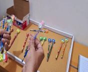 Unboxing and Review of infinity Cartoon Children Pencil Stationery SetPencil Wood Pencil for return gift