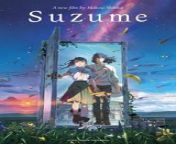 Suzume (Japanese: すずめの戸締まり, Hepburn: Suzume no Tojimari, lit. &#39;Suzume&#39;s Locking Up&#39;) is a 2022 Japanese animated coming-of-age fantasy adventure film written and directed by Makoto Shinkai, produced by CoMix Wave Films, and distributed by Toho. The film follows 17-year-old high school girl Suzume Iwato and young stranger Souta Munakata, who team up to prevent a series of disasters across Japan by sealing doors from the colossal, supernatural worm that causes earthquakes after being released.