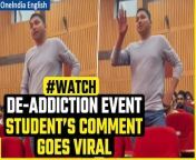 In a now-viral video, police officials were confronted by a college student during a drug de-addiction campaign, wherein the student questioned the easy availability of drugs to youngsters, particularly university and college students. The video, which gained widespread attention, depicted the student expressing concern over the accessibility of harmful substances and criticised the authorities&#39; efforts in combating the issue. &#60;br/&#62; &#60;br/&#62;#StudentRevelation #ViralVideo #DeAddictionEvent #StudentComment #InspiringWords #PositiveImpact #YouthEmpowerment #MentalHealthAwareness #LifeChangingMoment #SocialMediaTrend #StudentTestimony #ViralContent #EmpoweringYouth #InspirationalSpeech #PositiveVibes #StudentVoice #ShareYourStory #BreakingTheStigma #MentalHealthSupport #SpreadPositivity&#60;br/&#62;~PR.152~ED.194~
