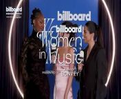 Tems caught up with Billboard&#39;s Rania Aniftos and Lilly Singh at Billboard Women in Music 2024.&#60;br/&#62;&#60;br/&#62;Watch Billboard Women in Music 2024 on Thursday, March 7th at 8 PM ET/ 5 PM PT at https://www.billboard.com/h/women-in-music/