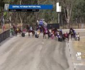Kyvalley Heist, driven by Tristan Larsen and trained by Brent Lilley, wins the 2024 Central Victorian Trotters Championship Final at Charlton on Sunday, march 17.&#60;br/&#62;&#60;br/&#62;Video courtesy of TrotsVision/Harness Racing Victoria