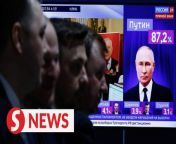President Vladimir Putin won a record post-Soviet landslide in Russia&#39;s election on Sunday (March 17), cementing his grip on power with a new six-year term. &#60;br/&#62;&#60;br/&#62;WATCH MORE: https://thestartv.com/c/news&#60;br/&#62;SUBSCRIBE: https://cutt.ly/TheStar&#60;br/&#62;LIKE: https://fb.com/TheStarOnline&#60;br/&#62;