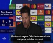 Simeone says being written off was “the best thing that could happen” from off song