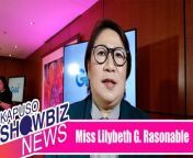 GMA Senior Vice President for Entertainment Group Lilybeth G. Rasonable promises a bigger and more entertaining season for the much-awaited reality show ‘Running Man Philippines&#39; season two. &#60;br/&#62;&#60;br/&#62;Online Content Producer: Adie Acar&#60;br/&#62;&#60;br/&#62;Video Editor: Paulo Joaquin Santos&#60;br/&#62;&#60;br/&#62;Kapuso Showbiz News is on top of the hottest entertainment news. We break down the latest stories and give it to you fresh and piping hot because we are where the buzz is.&#60;br/&#62;&#60;br/&#62;Be up-to-date with your favorite celebrities with just a click! Check out Kapuso Showbiz News for your regular dose of relevant celebrity scoop: www.gmanetwork.com/kapusoshowbiznews.&#60;br/&#62;&#60;br/&#62;Subscribe to GMA Network&#39;s official YouTube channel to watch the latest episodes of your favorite Kapuso shows and click the bell button to catch the latest videos: www.youtube.com/GMANETWORK&#60;br/&#62;&#60;br/&#62;For our Kapuso abroad, you can watch the latest episodes on GMA Pinoy TV! For more information, visit http://www.gmapinoytv.com. &#60;br/&#62;&#60;br/&#62;Related content: (Please hyperlink sa title )&#60;br/&#62;&#60;br/&#62; &#60;br/&#62;&#60;br/&#62;Kokoy de Santos at Angel Guardian, may mensahe sa bagong Runner&#60;br/&#62;&#60;br/&#62;https://www.gmanetwork.com/entertainment/tv/running_man_philippines/108734/kokoy-de-santos-at-angel-guardian-may-mensahe-sa-bagong-runner/story&#60;br/&#62;&#60;br/&#62; &#60;br/&#62;&#60;br/&#62;Sino ang dream guest ng Runners sa season 2 ng &#39;Running Man PH&#39;?&#60;br/&#62;&#60;br/&#62;https://www.gmanetwork.com/entertainment/tv/running_man_philippines/108559/sino-ang-dream-guest-ng-runners-sa-season-2-ng-running-man-ph/story&#60;br/&#62;&#60;br/&#62; &#60;br/&#62;&#60;br/&#62;Glaiza De Castro teases more exciting developments in &#39;Running Man PH&#39; Season 2&#60;br/&#62;&#60;br/&#62;https://www.gmanetwork.com/entertainment/tv/running_man_philippines/109722/glaiza-de-castro-teases-more-exciting-developments-in-running-man-ph-season-2/story&#60;br/&#62;