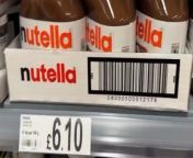 Tyson Fury was stunned at the price of Nutella during his weekly shop at Asda.Source: Tyson Fury