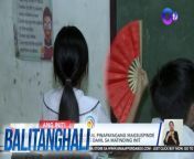 Pinapayagan ng Department of Education na magsuspinde ng face-to-face classes&#60;br/&#62;ang mga eskuwelahan dahil sa matinding init.&#60;br/&#62;&#60;br/&#62;&#60;br/&#62;Balitanghali is the daily noontime newscast of GTV anchored by Raffy Tima and Connie Sison. It airs Mondays to Fridays at 10:30 AM (PHL Time). For more videos from Balitanghali, visit http://www.gmanews.tv/balitanghali.&#60;br/&#62;&#60;br/&#62;#GMAIntegratedNews #KapusoStream&#60;br/&#62;&#60;br/&#62;Breaking news and stories from the Philippines and abroad:&#60;br/&#62;GMA Integrated News Portal: http://www.gmanews.tv&#60;br/&#62;Facebook: http://www.facebook.com/gmanews&#60;br/&#62;TikTok: https://www.tiktok.com/@gmanews&#60;br/&#62;Twitter: http://www.twitter.com/gmanews&#60;br/&#62;Instagram: http://www.instagram.com/gmanews&#60;br/&#62;&#60;br/&#62;GMA Network Kapuso programs on GMA Pinoy TV: https://gmapinoytv.com/subscribe