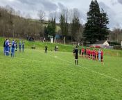 Ahead of their North Gloucestershire Football League match, players of Longhope and Ruardean Utd football clubs paid tribute to lifelong Longhope stalwart Eddie Clark who passed away.
