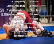 Wrestling highlights from English National Championships