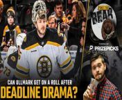 Poke The Bear with Conor Ryan Ep. 212&#60;br/&#62;&#60;br/&#62;Conor Ryan of Boston.com is joined by Ty Anderson of 98.5 The Sports Hub to discuss whether Linus Ullmark can gain momentum after the drama following the trade deadline. They also delve into the Boston Bruins&#39; 2-1 victory over the Montreal Canadiens on Thursday, analyzing the team&#39;s performance and key moments from the game.&#60;br/&#62;&#60;br/&#62;﻿This episode is brought to you by PrizePicks! Get in on the excitement with PrizePicks, America’s No. 1 Fantasy Sports App, where you can turn your hoops knowledge into serious cash. Download the app today and use code CLNS for a first deposit match up to &#36;100! Pick more. Pick less. It’s that Easy! Football season may be over, but the action on the floor is heating up. Whether it’s Tournament Season or the fight for playoff homecourt, there’s no shortage of high stakes basketball moments this time of year. Quick withdrawals, easy gameplay and an enormous selection of players and stat types are what make PrizePicks the #1 daily fantasy sports app!