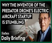 The legendary ‘Dronefather’ Abraham Karem’s company Overair is running short on money and workers are out en masse, Forbes has learned.&#60;br/&#62;&#60;br/&#62;In the early 1990s, Abraham Karem developed the Predator drone, a deadly aircraft that transformed modern warfare and birthed a market estimated to be &#36;14 billion this year. For the past 30 years, the “dronefather” has been hard at work with Pentagon funding on his second act: technology to make more efficient, longer-flying helicopters and other rotorcraft.&#60;br/&#62;&#60;br/&#62;Read the full story on Forbes: https://www.forbes.com/sites/jeremybogaisky/2024/03/14/why-the-inventor-of-the-predator-drones-electric-aircraft-startup-is-stumbling/?sh=35dc2f976737&#60;br/&#62;&#60;br/&#62;Subscribe to FORBES: https://www.youtube.com/user/Forbes?sub_confirmation=1&#60;br/&#62;&#60;br/&#62;Fuel your success with Forbes. Gain unlimited access to premium journalism, including breaking news, groundbreaking in-depth reported stories, daily digests and more. Plus, members get a front-row seat at members-only events with leading thinkers and doers, access to premium video that can help you get ahead, an ad-light experience, early access to select products including NFT drops and more:&#60;br/&#62;&#60;br/&#62;https://account.forbes.com/membership/?utm_source=youtube&amp;utm_medium=display&amp;utm_campaign=growth_non-sub_paid_subscribe_ytdescript&#60;br/&#62;&#60;br/&#62;Stay Connected&#60;br/&#62;Forbes newsletters: https://newsletters.editorial.forbes.com&#60;br/&#62;Forbes on Facebook: http://fb.com/forbes&#60;br/&#62;Forbes Video on Twitter: http://www.twitter.com/forbes&#60;br/&#62;Forbes Video on Instagram: http://instagram.com/forbes&#60;br/&#62;More From Forbes:http://forbes.com&#60;br/&#62;&#60;br/&#62;Forbes covers the intersection of entrepreneurship, wealth, technology, business and lifestyle with a focus on people and success.