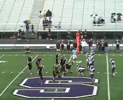 Video is from a pee wee football game that took place three years ago between Shamokin and Pottsville in Pennsylvania surfaced today thanks to World Star Hip Hop and Deadspin.&#60;br/&#62;What follows is hilarious and probably painful. Thankfully the little guy was wearing pads.