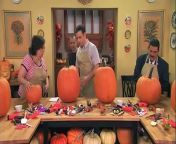 Jimmy, Cousin Sal, Aunt Chippy, Yehya and Guillermo carve the faces of celebrities into pumpkins in a competition for the title &#92;