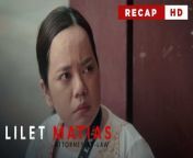 Aired (March 21, 2024): Lilet’s (Jo Berry) law school journey is nothing like she had imagined.&#60;br/&#62;&#60;br/&#62;Highlights from Episode 11-13&#60;br/&#62;&#60;br/&#62;&#60;br/&#62;Watch the latest episodes of &#39;Lilet Matias: Attorney-At-Law’ weekdays at 3:20 PM on GMA Afternoon Prime, starring Jo Berry, Sheryl Cruz, and Bobby Andrews. #LiletMatias&#60;br/&#62;