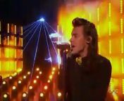 One Direction performing live on AMERICAN MUSIC AWARDS