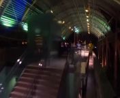 Monorail front car POV full circuit during Holiday Season 2015