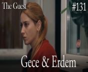 Gece &amp; Erdem #131&#60;br/&#62;&#60;br/&#62;Escaping from her past, Gece&#39;s new life begins after she tries to finish the old one. When she opens her eyes in the hospital, she turns this into an opportunity and makes the doctors believe that she has lost her memory.&#60;br/&#62;&#60;br/&#62;Erdem, a successful policeman, takes pity on this poor unidentified girl and offers her to stay at his house with his family until she remembers who she is. At night, although she does not want to go to the house of a man she does not know, she accepts this offer to escape from her past, which is coming after her, and suddenly finds herself in a house with 3 children.&#60;br/&#62;&#60;br/&#62;CAST: Hazal Kaya,Buğra Gülsoy, Ozan Dolunay, Selen Öztürk, Bülent Şakrak, Nezaket Erden, Berk Yaygın, Salih Demir Ural, Zeyno Asya Orçin, Emir Kaan Özkan&#60;br/&#62;&#60;br/&#62;CREDITS&#60;br/&#62;PRODUCTION: MEDYAPIM&#60;br/&#62;PRODUCER: FATIH AKSOY&#60;br/&#62;DIRECTOR: ARDA SARIGUN&#60;br/&#62;SCREENPLAY ADAPTATION: ÖZGE ARAS
