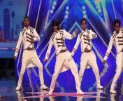 Desi Hopper and Miniotics as they break out their sweet moves on the America&#39;s Got Talent stage!