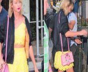 Step into the world of Taylor Swift and Travis Kelce with us! On April 9th, 2024, paparazzi cameras captured a heartwarming moment during pop sensation Taylor Swift&#39;s outing in Los Angeles. As Taylor strolled through the city streets with her friends, eagle-eyed photographers noticed something special on her purse - the name &#92;