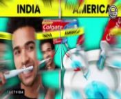 interesting facts,country facts,Kinder Joy,Lifebuoy,Chewing Gum,Red Bull,Colgate,Unpacked Milk,Items Ban In Foreign,चीज़ों जो Foreign में Banned है पर India में Legal,its fact,take unique,its fact new video,getsetflyfact,factbhai,facttechz,facttechz new video,kinder joy banned,banned items,colgate