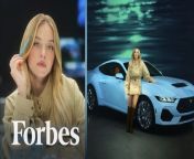 In celebration of the Ford Mustang&#39;s 60th anniversary, Ford teamed up with actress and auto enthusiast Sydney Sweeney to give one lucky fan a custom-made 2024 Ford Mustang GT designed by Sweeney herself. Forbes speaks to contest winner Brittley C. at the 2024 New York International Auto Show. Brittley’s winning submission about defying stereotypes answered Sydney Sweeney&#39;s prompt, &#92;