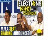 The Maha Vikas Aghadi (MVA) alliance in Maharashtra, comprising Shiv Sena, Congress, and NCP, finalized seat-sharing for all 48 Lok Sabha constituencies. With Shiv Sena contesting 21 seats, Congress 17, and NCP 10, the coalition aims to bolster opposition unity against the ruling BJP ahead of the upcoming elections. &#60;br/&#62; &#60;br/&#62; &#60;br/&#62;#MahavikasAghadi #MVAAlliance #UddhavThackeray #SharadPawar #SanjayNirupam #MVAnews #Maharashtranews #NanaPatole #Mumbainews #Indianews #Oneindia #Oneindianews &#60;br/&#62;~PR.152~ED.194~GR.123~