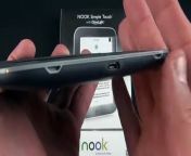 Barnes &amp; Noble Nook Simple Touch with GlowLight： Unboxing &amp; Review Full Video