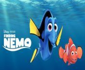 Finding Nemo is a 2003 American animated comedy-drama adventure film[2] produced by Pixar Animation Studios for Walt Disney Pictures. Directed by Andrew Stanton with co-direction by Lee Unkrich, the screenplay was written by Stanton, Bob Peterson, and David Reynolds from a story by Stanton. The film stars the voices of Albert Brooks, Ellen DeGeneres, Alexander Gould, Willem Dafoe, and Geoffrey Rush. It tells the story of an overprotective clownfish named Marlin (Brooks) who, along with a forgetful regal blue tang named Dory (DeGeneres), searches for his missing son Nemo (Gould). Along the way, Marlin learns to take risks and comes to terms with Nemo taking care of himself.