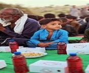 Little Boy In Iftar Party from mooth marna boy