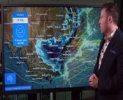 Senior Meteorologist Angus Hines discusses the storm system impacting NSW. Video supplied by the Bureau of Meteorology.