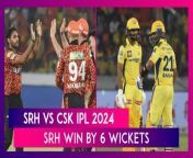 On April 5, Sunrisers Hyderabad registered an emphatic six-wicket win over Chennai Super Kings in IPL 2024. With this result, Sunrisers Hyderabad has won two matches, both of which came at home.