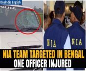 In West Bengal, a National Investigation Agency (NIA) team probing a 2022 blast case faced an attack, with their car damaged by bricks. The incident occurred in Bhupatinagar, where the NIA had summoned Trinamool Congress leaders for questioning. This follows a previous attack on Enforcement Directorate officials during a raid related to a ration distribution scam.&#60;br/&#62; &#60;br/&#62;#WestBengal #NIA #EastMidnapore #WestBengal #Bengalnews #NIA #TMCLeader #Politics #LokSabhaElections #Indianews #Oneindia #Oneindianews &#60;br/&#62;~PR.152~ED.103~GR.125~HT.96~