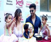 Watch Lianna Choudhary&#39;s sweet birthday celebration with family and friends, including Debina and Gurmeet. The video captures joyful moments as they all gather around for cake cutting and fun.