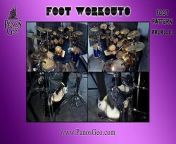 Visit my Official Website &#124; https://www.panosgeo.com&#60;br/&#62;&#60;br/&#62;Here is Part 266 of the ‘Foot Workouts’ series!&#60;br/&#62;&#60;br/&#62;In this video, I keep a steady back-beat with my hands, and play the thirty fourth 8-note pattern (RRLRLLLL - right / right / left / right / left / left / left / left) with my feet, at 60bpm at first, and then a little bit faster, at 80bpm.&#60;br/&#62;&#60;br/&#62;The entire series was recorded and filmed at my home studio in Thessaloniki, Greece.&#60;br/&#62;&#60;br/&#62;Recording, Mixing, Filming, and Video Editing by Panos Geo&#60;br/&#62;&#60;br/&#62;‘Panos Geo’ logo by Vasilis Georgiou at Halo Creative Design Lab&#60;br/&#62;Instagram &#124; https://bit.ly/30uPeaW&#60;br/&#62;&#60;br/&#62;‘Foot Workouts’ logo by Angel Wolf-Black&#60;br/&#62;Facebook &#124; https://bit.ly/3drwUqP&#60;br/&#62;&#60;br/&#62;Check out the entire ‘Foot Workouts’ series in this playlist:&#60;br/&#62;https://bit.ly/3hcuPCV&#60;br/&#62;&#60;br/&#62;Thank you so much for your support! If you like this video, leave a like, share it with your friends, and follow my channel for more!