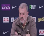 Tottenham boss Ange Postecoglu previews their Premier League clash with Newcastle and speaks on the proposed financial fair play rules