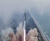 The incredible power of SpaceX Starship is on display in slow motion footage that show shockwaves propagating from the launch.&#60;br/&#62;Also, see slow motion footage of the atmospheric re-entry of Starship. &#60;br/&#62;&#60;br/&#62;Credit: Space.com &#124; footage courtesy: SpaceX &#124; edited by Steve Spaleta