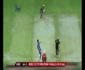 What a shot in IPL - Straight down the ground (KKR)