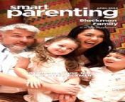 Smart Parenting April Cover stars: The Blackman Family from virginie parent