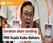 Gerakan akan bertanding pada PRK Kuala Kubu Baharu 11 Mei ini, kata Presiden Dominic Lau.&#60;br/&#62;&#60;br/&#62;&#60;br/&#62;Read More: https://www.freemalaysiatoday.com/category/nation/2024/04/20/gerakan-to-contest-kuala-kubu-baharu-says-president/&#60;br/&#62;&#60;br/&#62;Laporan Lanjut: https://www.freemalaysiatoday.com/category/bahasa/tempatan/2024/04/20/gerakan-akan-tanding-prk-kuala-kubu-baharu-kata-lau/&#60;br/&#62;&#60;br/&#62;Free Malaysia Today is an independent, bi-lingual news portal with a focus on Malaysian current affairs.&#60;br/&#62;&#60;br/&#62;Subscribe to our channel - http://bit.ly/2Qo08ry&#60;br/&#62;------------------------------------------------------------------------------------------------------------------------------------------------------&#60;br/&#62;Check us out at https://www.freemalaysiatoday.com&#60;br/&#62;Follow FMT on Facebook: https://bit.ly/49JJoo5&#60;br/&#62;Follow FMT on Dailymotion: https://bit.ly/2WGITHM&#60;br/&#62;Follow FMT on X: https://bit.ly/48zARSW &#60;br/&#62;Follow FMT on Instagram: https://bit.ly/48Cq76h&#60;br/&#62;Follow FMT on TikTok : https://bit.ly/3uKuQFp&#60;br/&#62;Follow FMT Berita on TikTok: https://bit.ly/48vpnQG &#60;br/&#62;Follow FMT Telegram - https://bit.ly/42VyzMX&#60;br/&#62;Follow FMT LinkedIn - https://bit.ly/42YytEb&#60;br/&#62;Follow FMT Lifestyle on Instagram: https://bit.ly/42WrsUj&#60;br/&#62;Follow FMT on WhatsApp: https://bit.ly/49GMbxW &#60;br/&#62;------------------------------------------------------------------------------------------------------------------------------------------------------&#60;br/&#62;Download FMT News App:&#60;br/&#62;Google Play – http://bit.ly/2YSuV46&#60;br/&#62;App Store – https://apple.co/2HNH7gZ&#60;br/&#62;Huawei AppGallery - https://bit.ly/2D2OpNP&#60;br/&#62;&#60;br/&#62;#BeritaFMT #Gerakan #DominicLau #PRK #KualaKubuBaharu