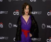https://www.maximotv.com &#60;br/&#62;B-roll footage: Actress Jennifer Tilly (Bonnie Swanson) on the red carpet at PaleyFest LA &#92;