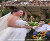 Angelica Panganiban and Gregg Homan tied the knot once more at Siargao.&#60;br/&#62;&#60;br/&#62;#AngelicaPanganibanWedding #TheHomans #CelebrityWeddings &#60;br/&#62;&#60;br/&#62;Subscribe to our YouTube channel! https://www.youtube.com/@pep_tv&#60;br/&#62;&#60;br/&#62;Know the latest in showbiz at http://www.pep.ph&#60;br/&#62;&#60;br/&#62;Follow us! &#60;br/&#62;Instagram: https://www.instagram.com/pepalerts/ &#60;br/&#62;Facebook: https://www.facebook.com/PEPalerts &#60;br/&#62;Twitter: https://twitter.com/pepalerts&#60;br/&#62;&#60;br/&#62;Visit our DailyMotion channel! https://www.dailymotion.com/PEPalerts&#60;br/&#62;&#60;br/&#62;Join us on Viber: https://bit.ly/PEPonViber&#60;br/&#62;&#60;br/&#62;Watch us on Kumu: pep.ph