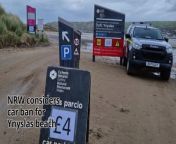 Natural Resources Wales considering car ban on Ynyslas beach from asin xx 12 ki beach