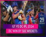 Delhi Capitals defeated Gujarat Titans by six wickets to secure their third win of the IPL 2024. Chasing 90 runs, DC went past the target in 8.5 overs. &#60;br/&#62;