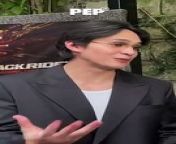 Ruru Madrid reveals he wasn&#39;t able to immediately share with girlfriend Bianca Umali about kissing scene with Vivamax actress Angeli Khang in #BlackRider #PEPNews #EntertainmentNewsPH #NewsPH