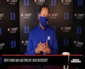 Duke travels to Georgia Tech on Saturday after both teams had games called off last weekend. David Cutcliffe discusses Tech, rest vs. rust and whether they could have played a week early.