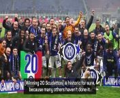 Sandro Mazzola shared his joy at seeing the Nerazzurri beat rivals Milan to win the Serie A title on Monday