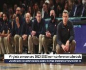 See the Virginia men&#39;s basketball non-conference schedule for the 2022-2023 season.