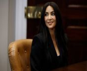 Kim Kardashian met with Vice President Kamala Harris and former inmates to discuss her prison reform work.