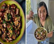 In this video, experience the ultimate flavor explosion with our Garlic-Butter Steak Bites recipe. Watch as each cube of strip steak is seared to perfection and bathed in a luscious pan sauce crafted from roasted garlic, dry vermouth, rich butter, and zesty Worcestershire. Every mouthful is a symphony of savory goodness, making these steak bites a good choice for any meal or meal prep.